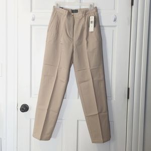 RALPH LAUREN pleated Khakis 100% cotton